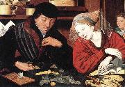 The money changer and his wife Marinus van Reymerswaele